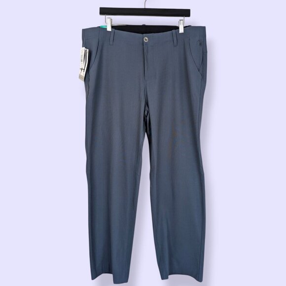 Cloudveil Dark Blue Flat Front Pants - Picture 1 of 10